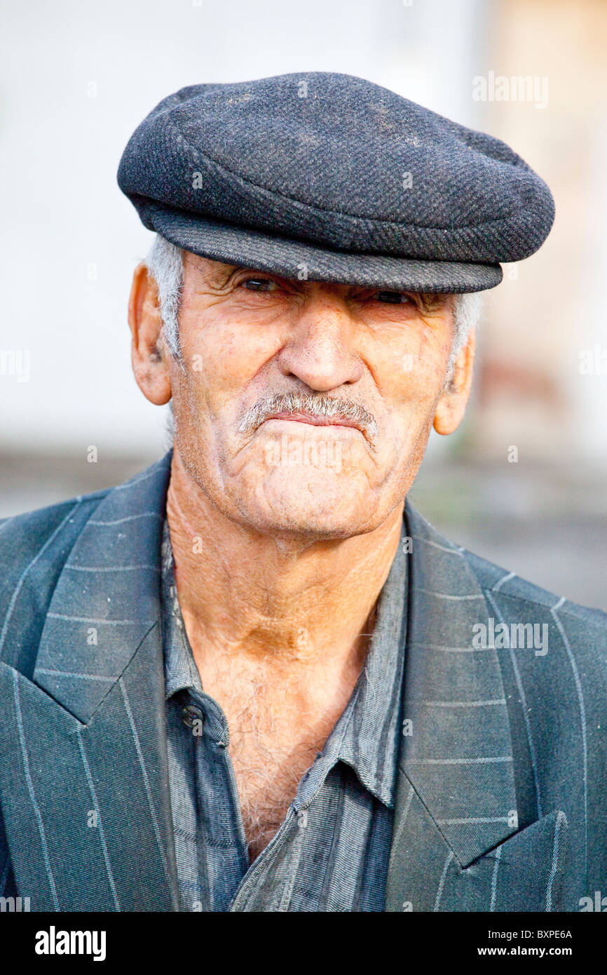 Uomo armeno a Yerevan, Armenia Foto Stock