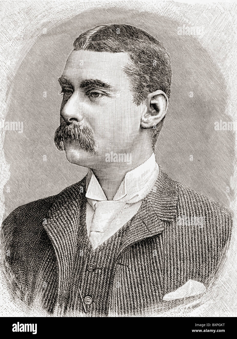 Arthur Jeremy Mounteney Jephson, 1859 a 1908. L'avventuriero inglese e African explorer, Foto Stock