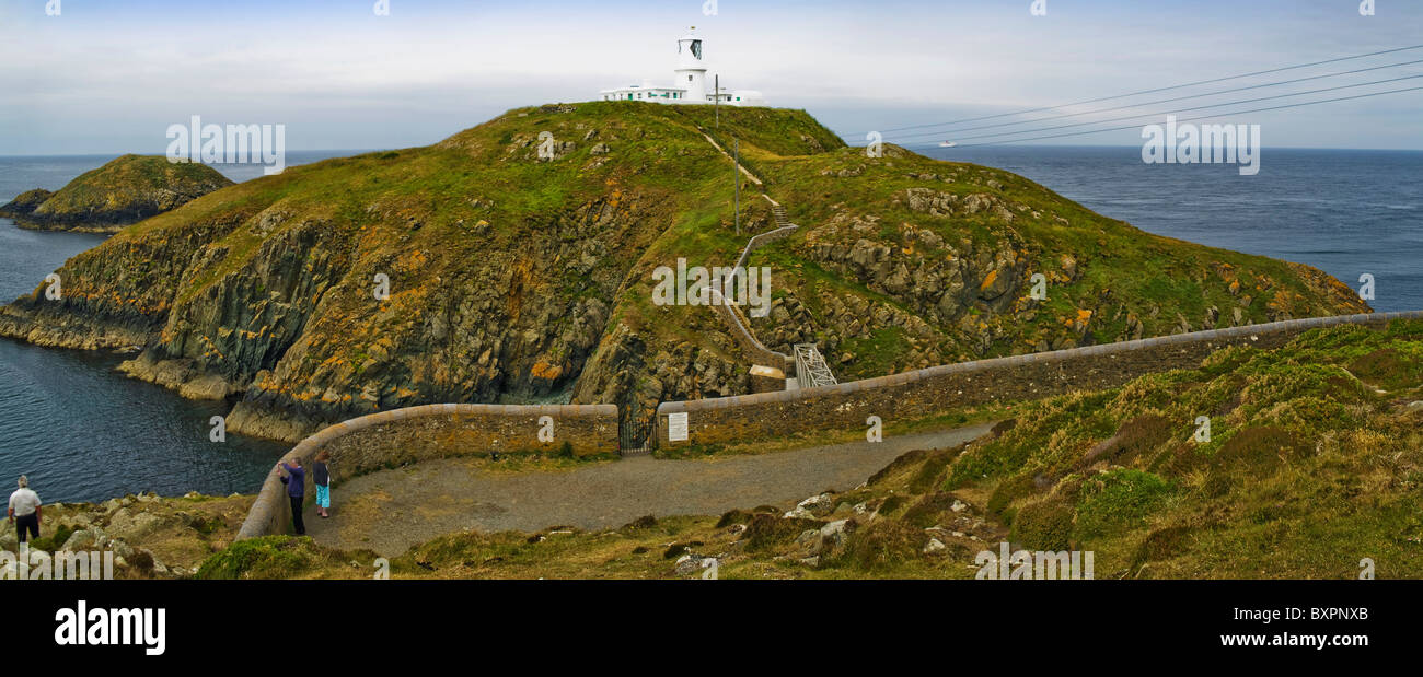 Il Pembrokeshire Coast National Park a strumble head dyfed GALLES Foto Stock