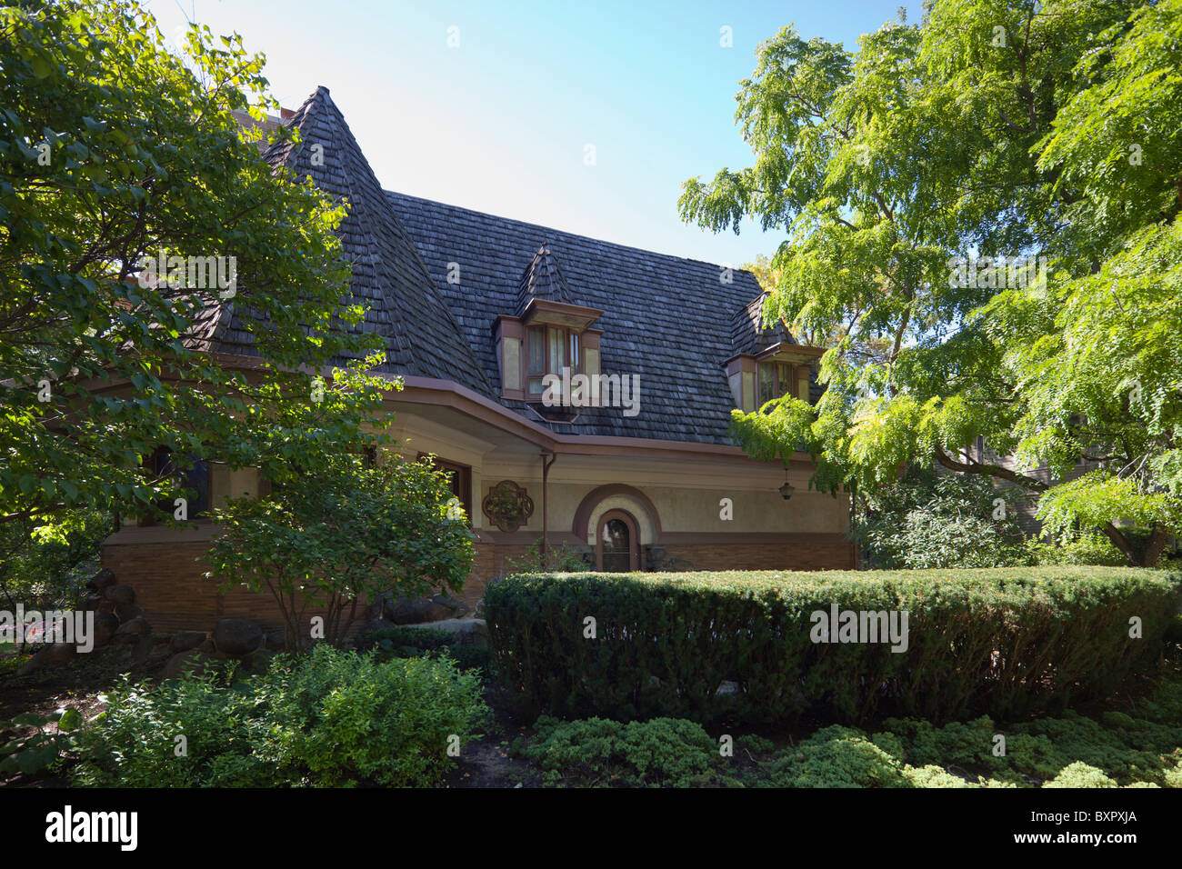 Williams Elena house di Frank Lloyd Wright, River Forest, Chicago,  Illinois, Stati Uniti d'America Foto stock - Alamy