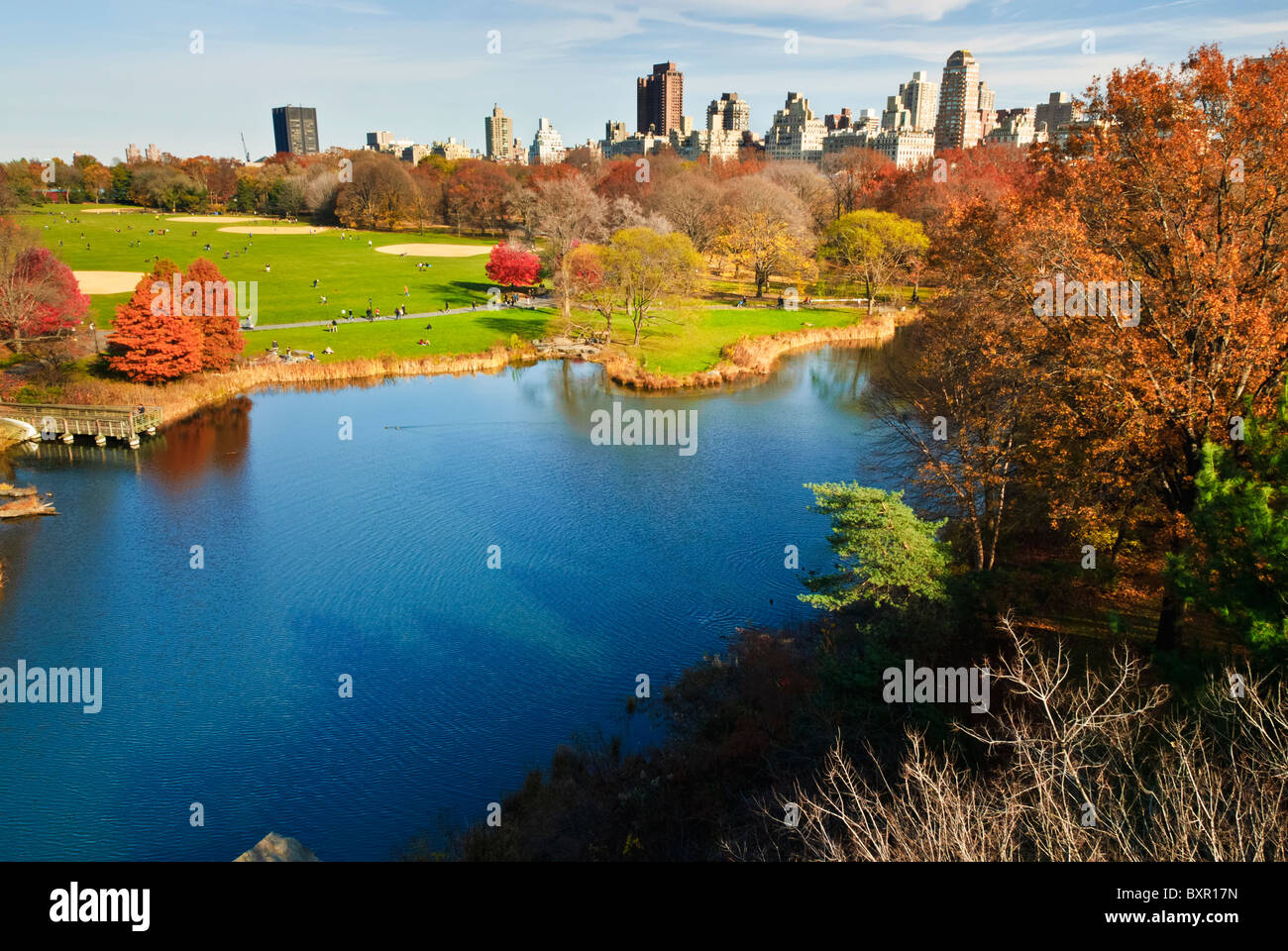 Il Central Park di New York City Foto Stock