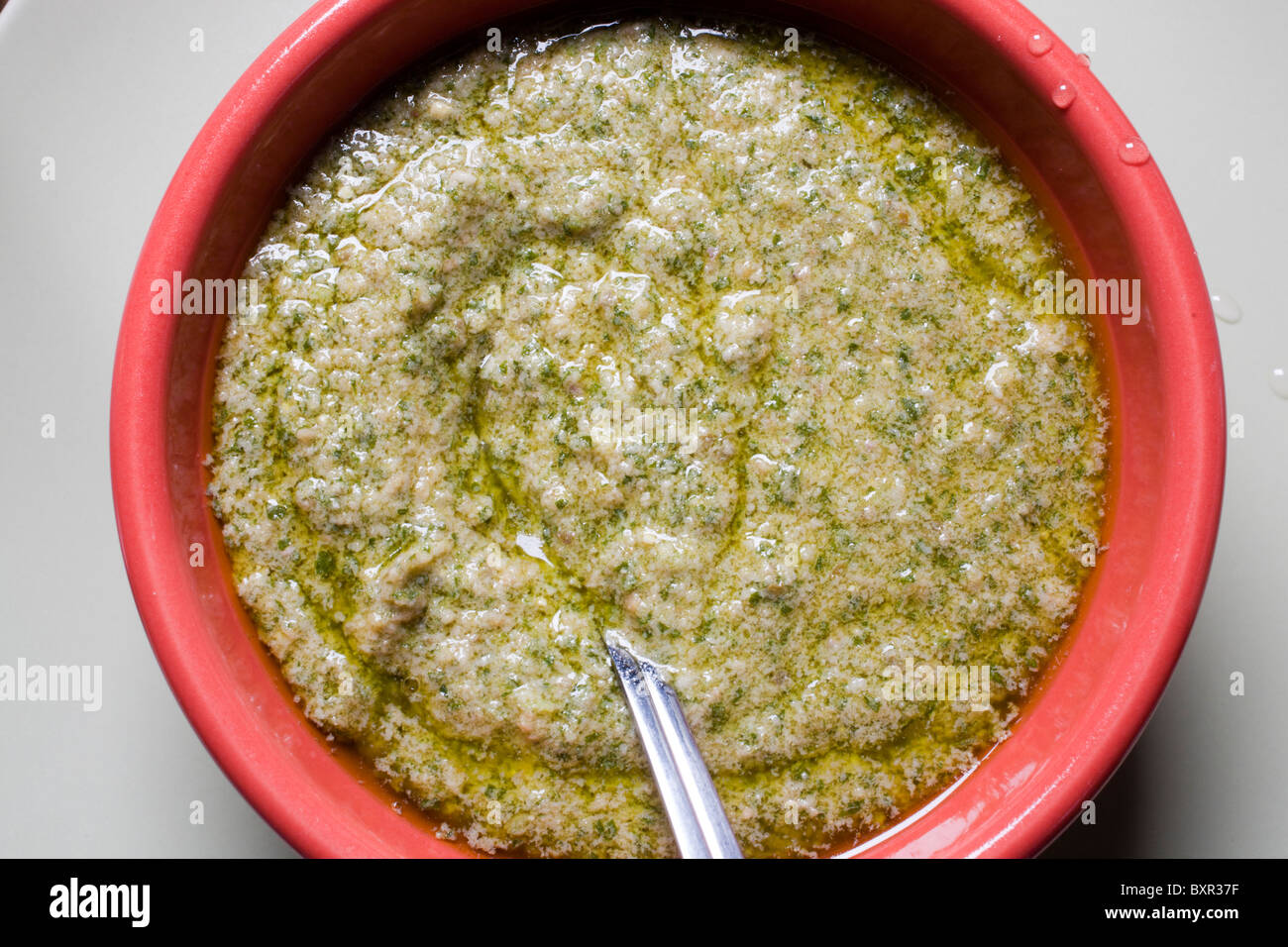 Piemontese salsa verde. Foto Stock