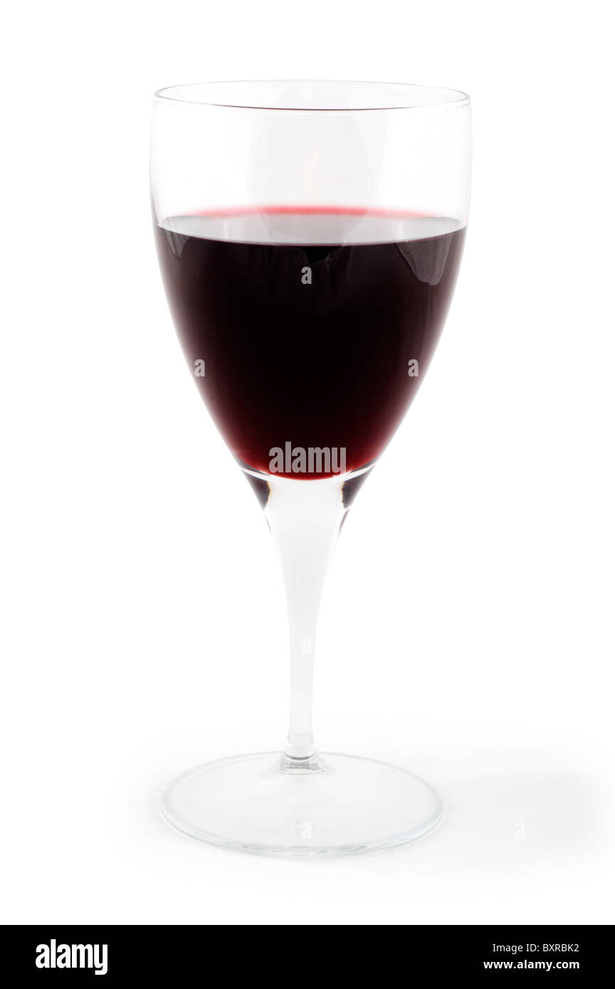 Bicchiere di vino rosso, REGNO UNITO Foto Stock