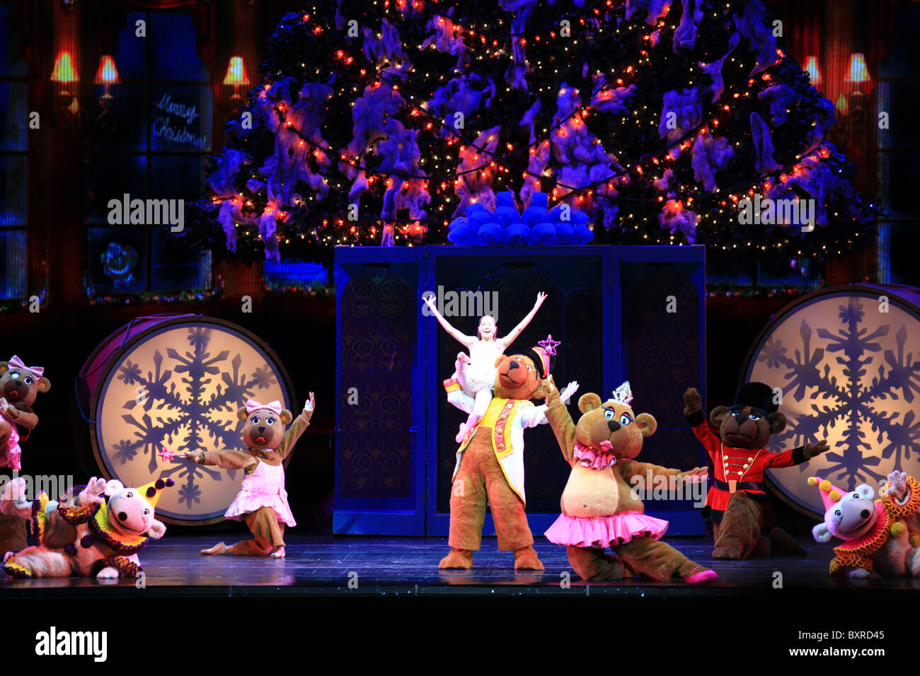 Schiaccianoci" scena - Radio City Music Hall Christmas Spectacular Show in  New York City 2010 Foto stock - Alamy