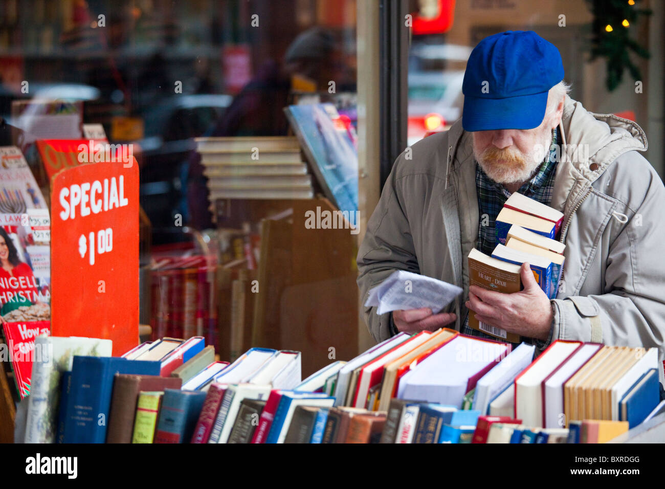 The Strand Bookstore, Manhattan New York City Foto Stock