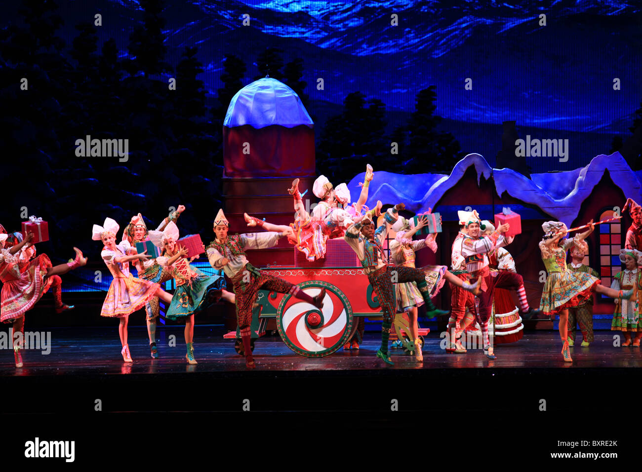 Radio City Music Hall Christmas Spectacular Show in New York City 2010 Foto Stock