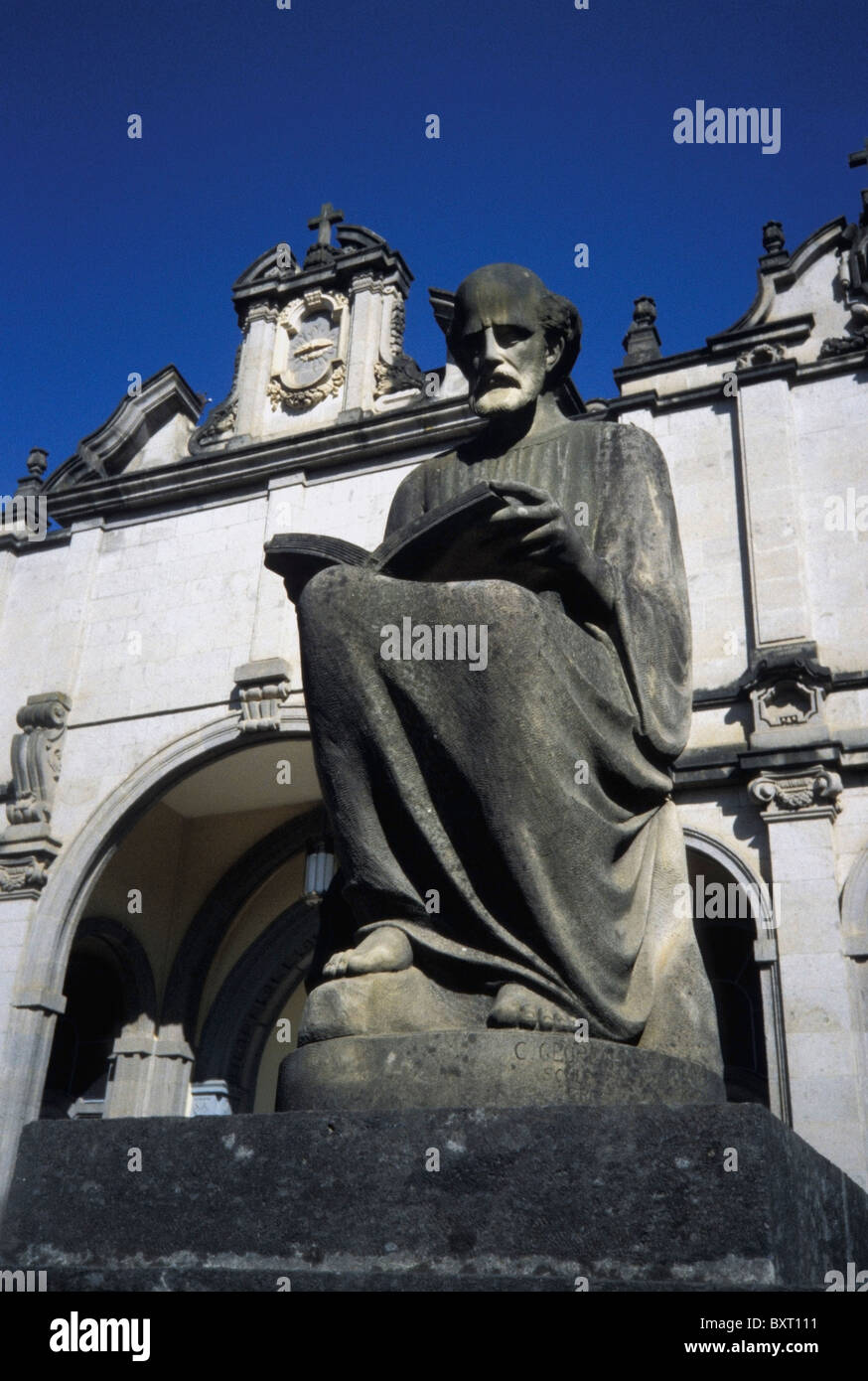 San Luca la statua a Trinità Foto Stock