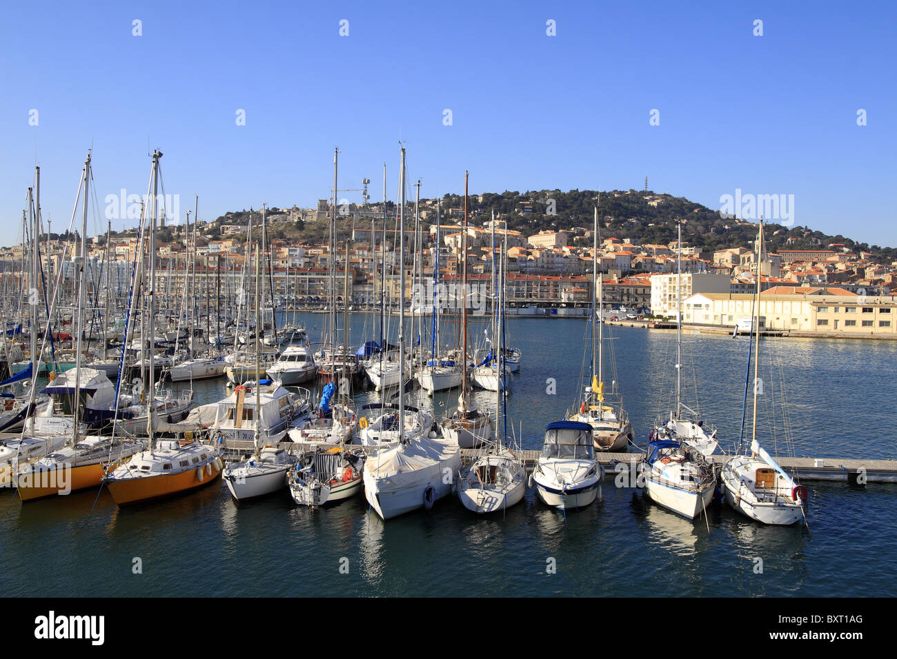 Il porto di Sete, Languedoc Roussillon, Francia Foto Stock