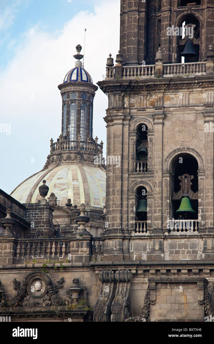 Città del Messico Cattedrale Metropolitana Foto Stock