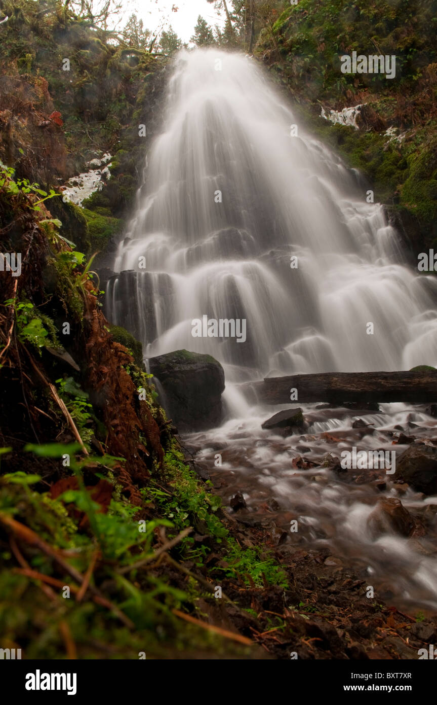Le Fairy Falls - Oregon Foto Stock