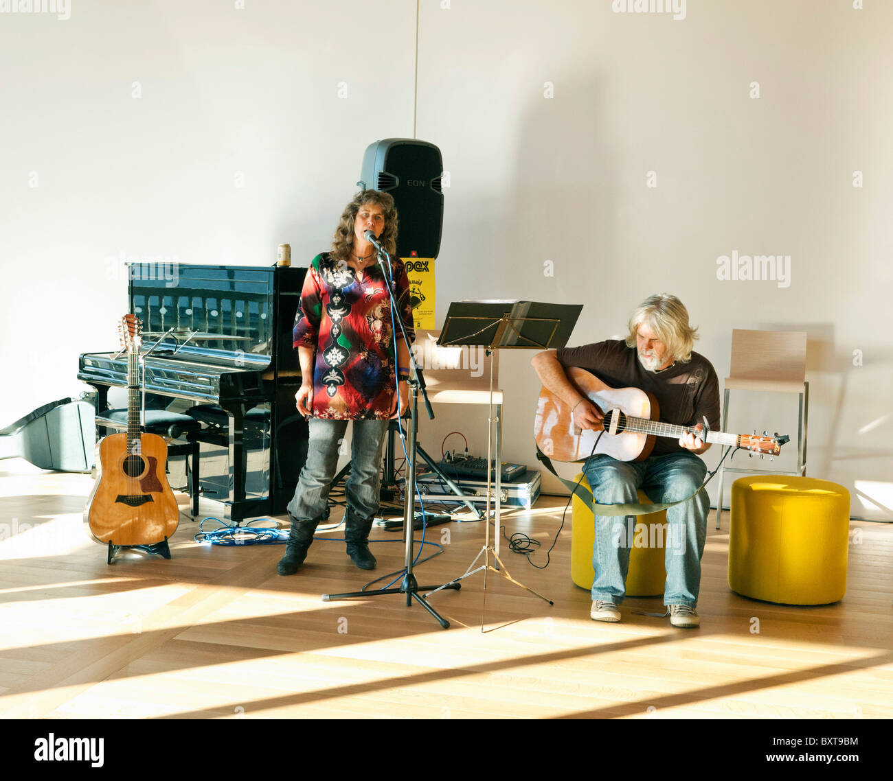 Musica dal vivo Foto Stock