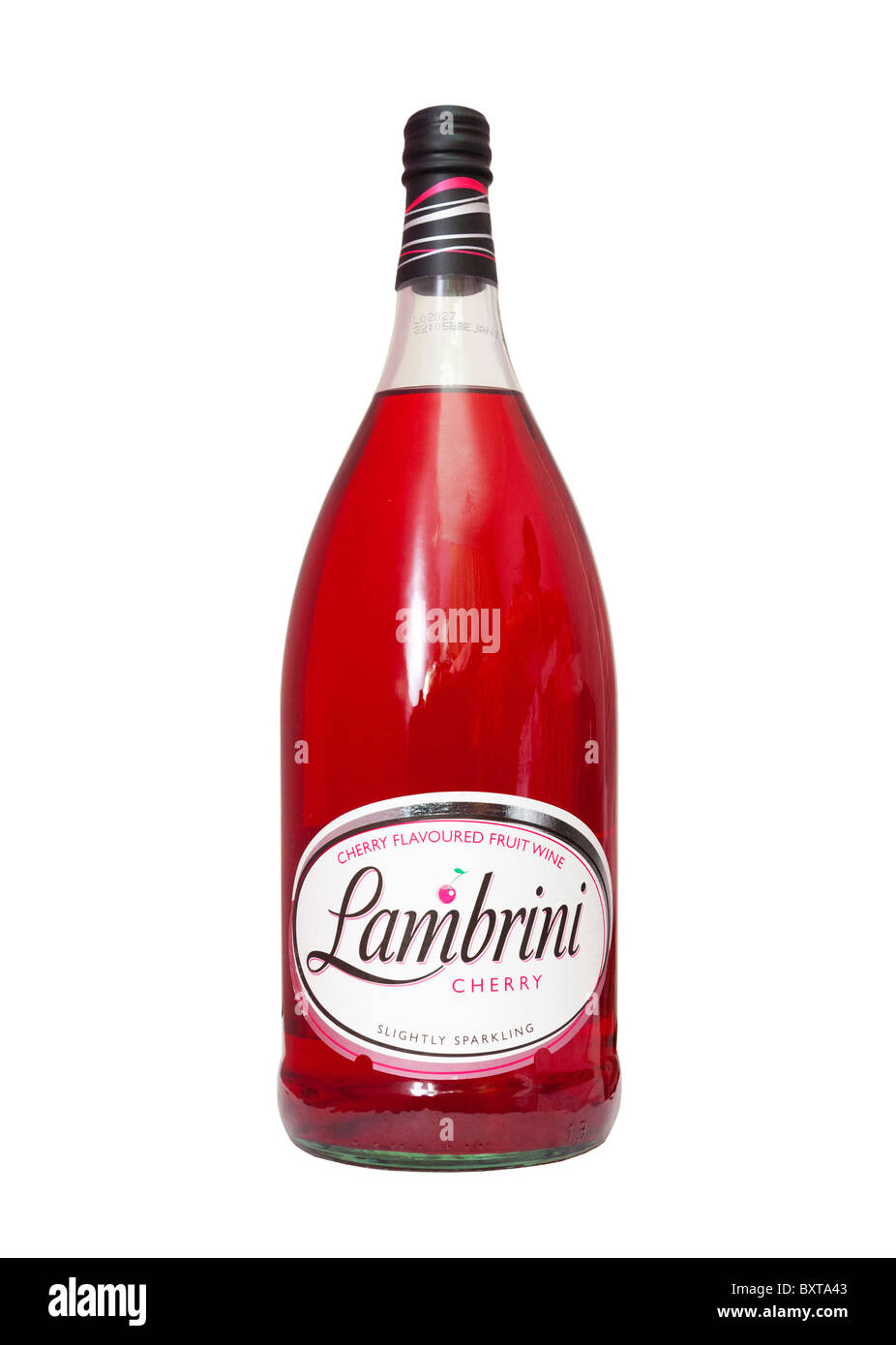 Lambrini vino / Perry bere bottiglia Foto Stock