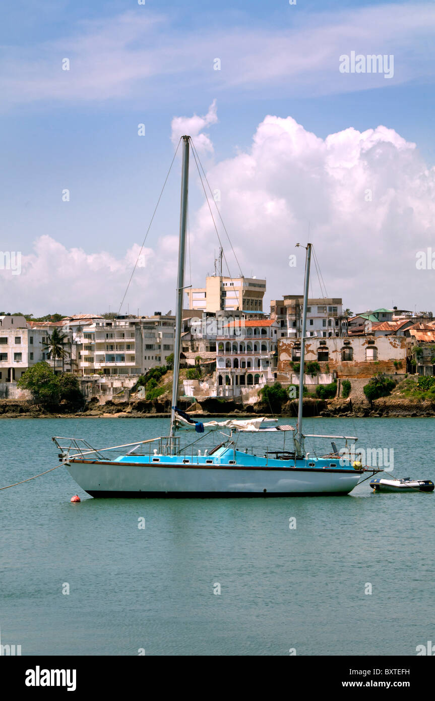 Africa orientale, Kenya Mombasa Waterfront Foto Stock