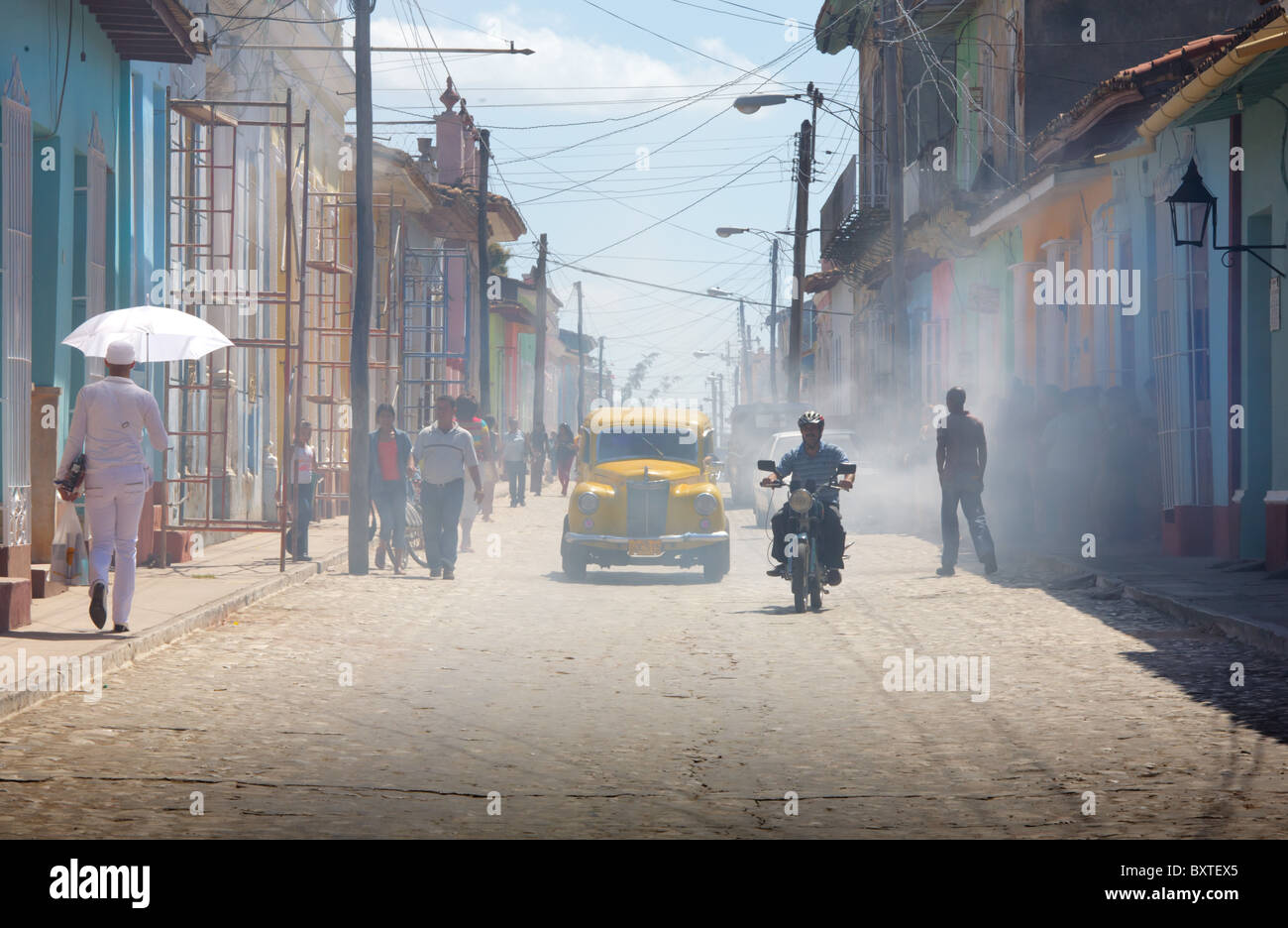 TRINIDAD scene di strada Foto Stock
