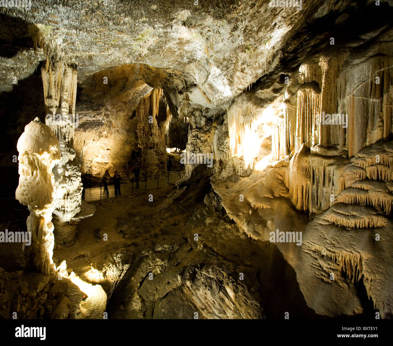 Le Grotte di Postumia, regione Notranjska, Slovenia, Europa Foto Stock