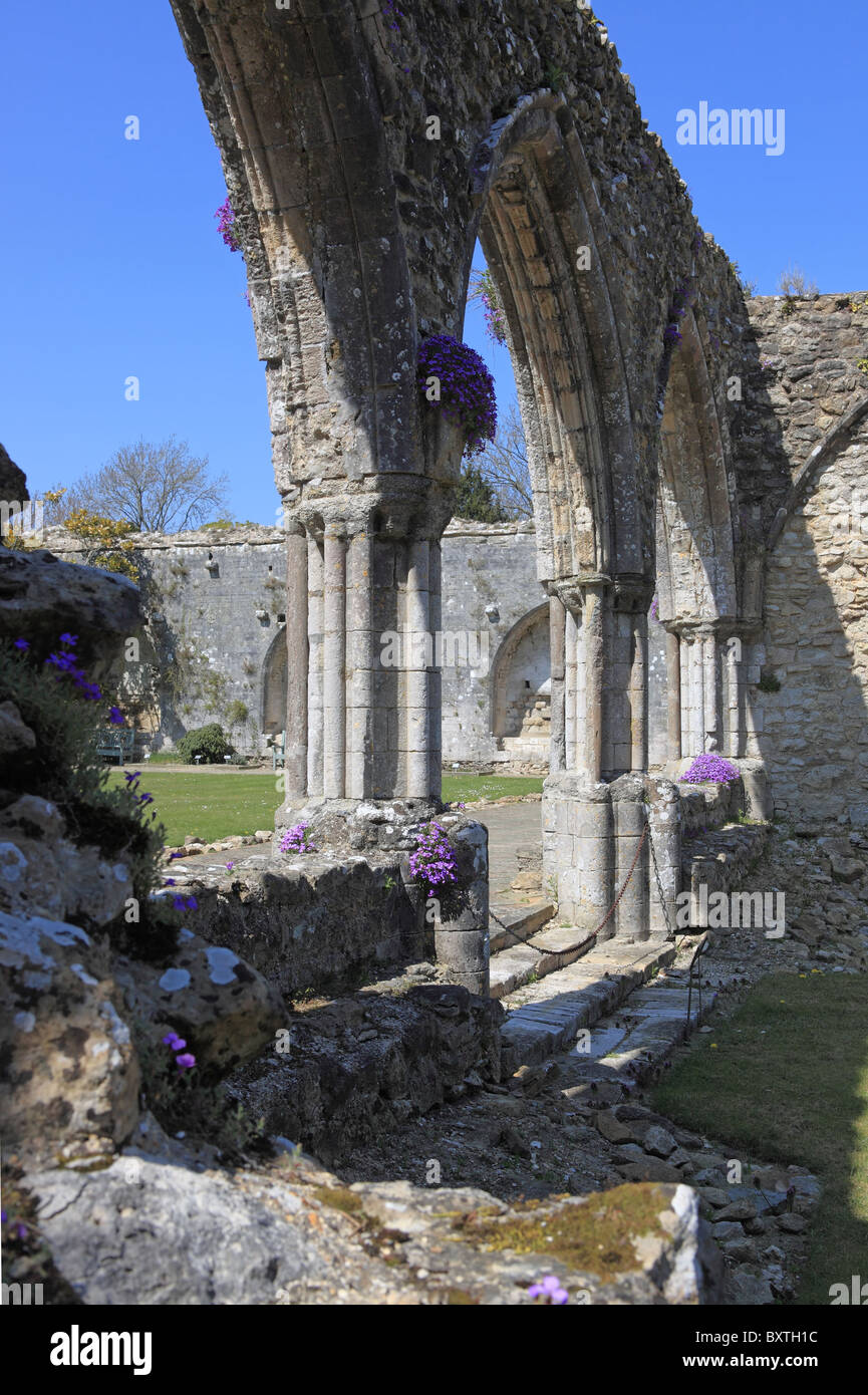 Hampshire, New Forest, Beaulieu Abbey Foto Stock