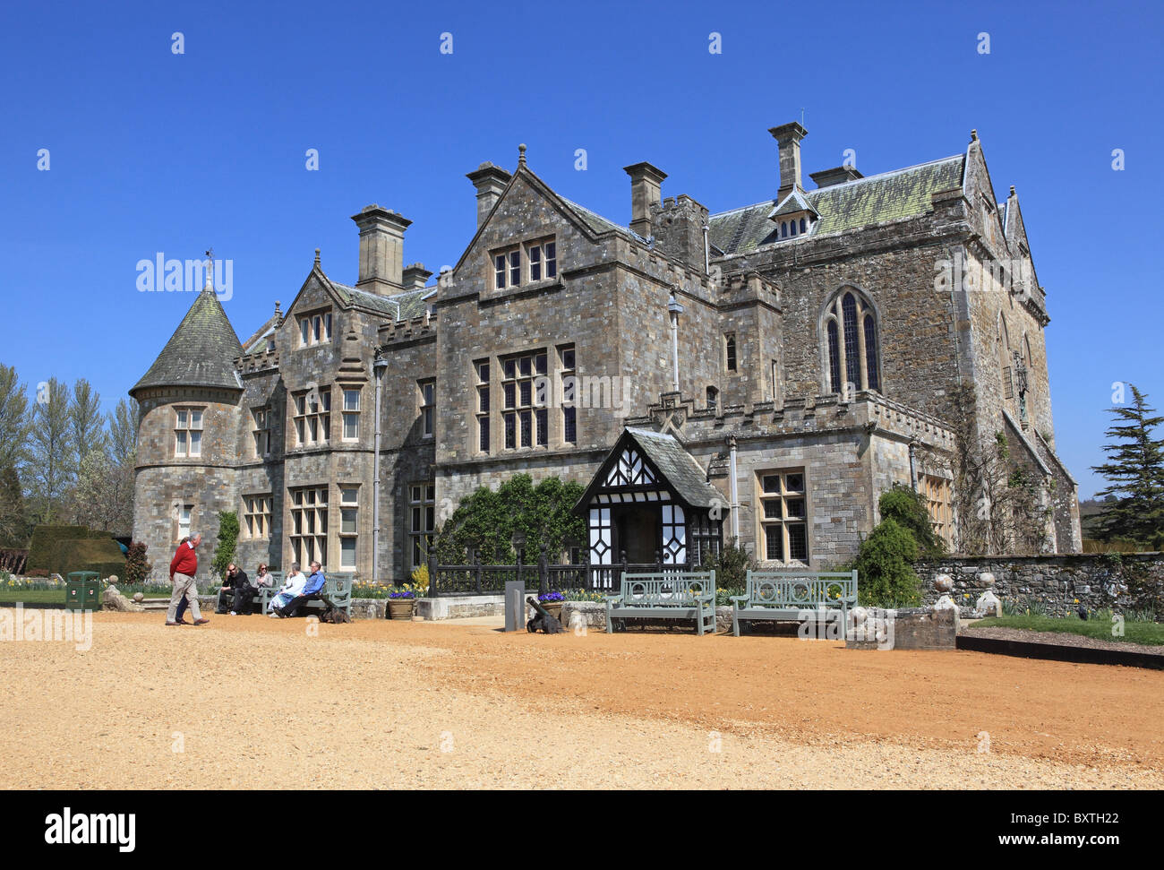 Hampshire, Beaulieu, Palace House Foto Stock