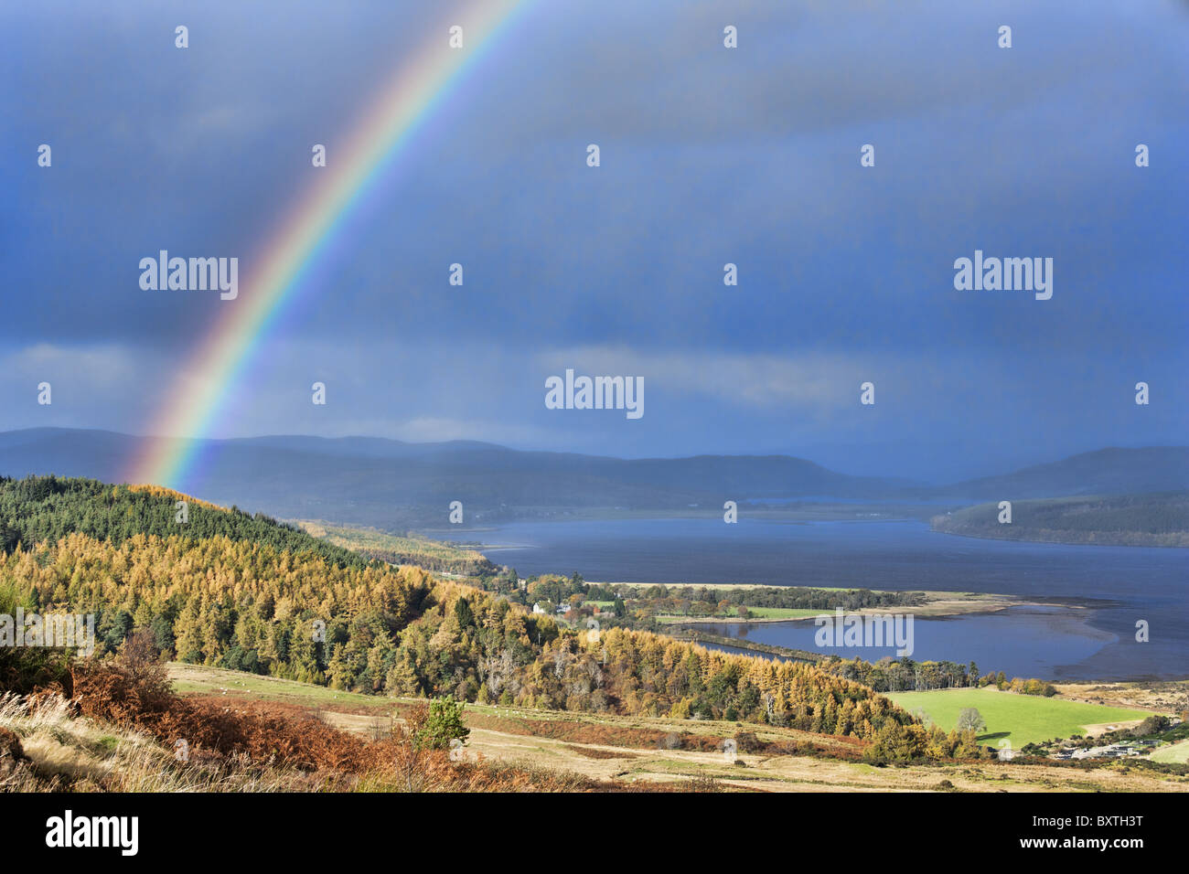 Scenario del Moray Firth Foto Stock