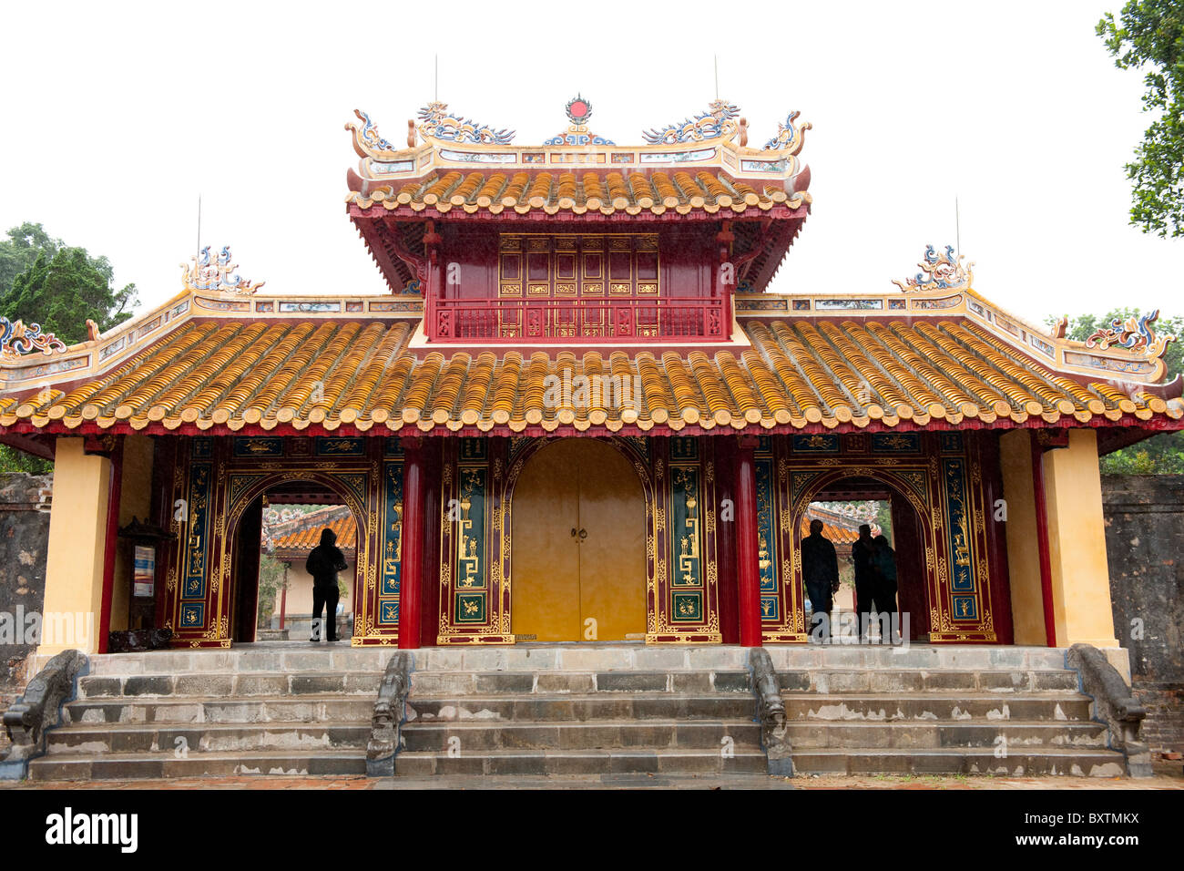 Tomba di Minh Mang, tonalità, Vietnam Foto Stock