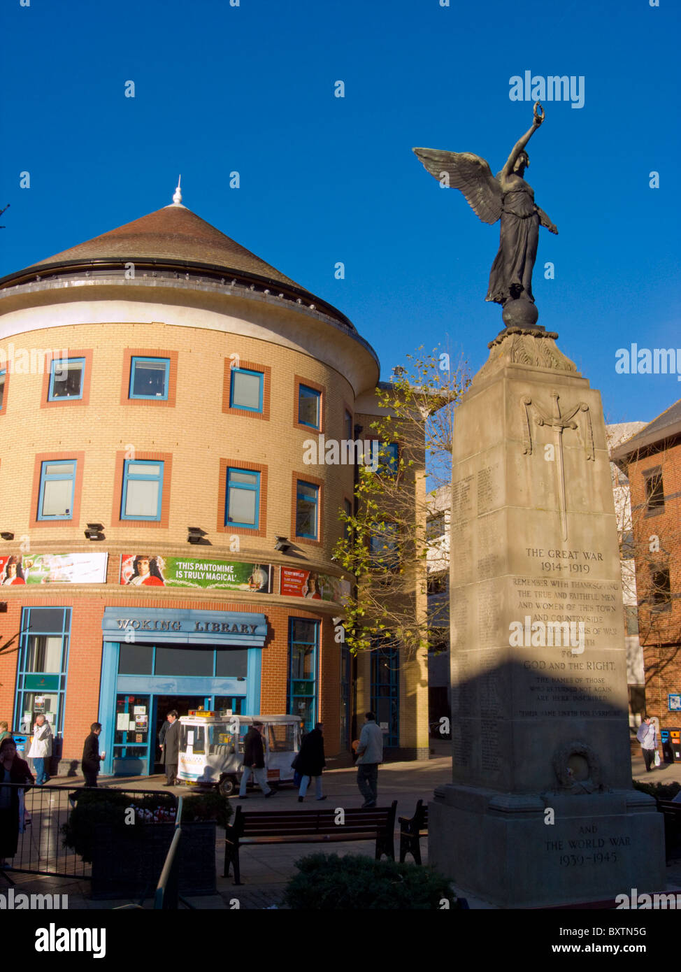 Surrey, Woking Town Foto Stock