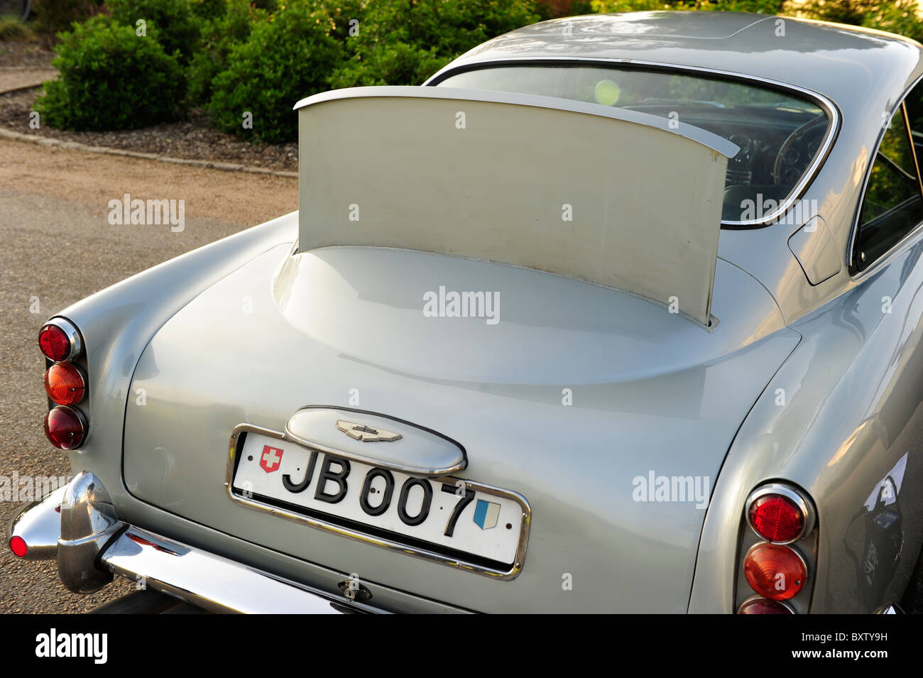 1964 Jame's bond 007 Goldfinger aston martin DB5 Foto Stock