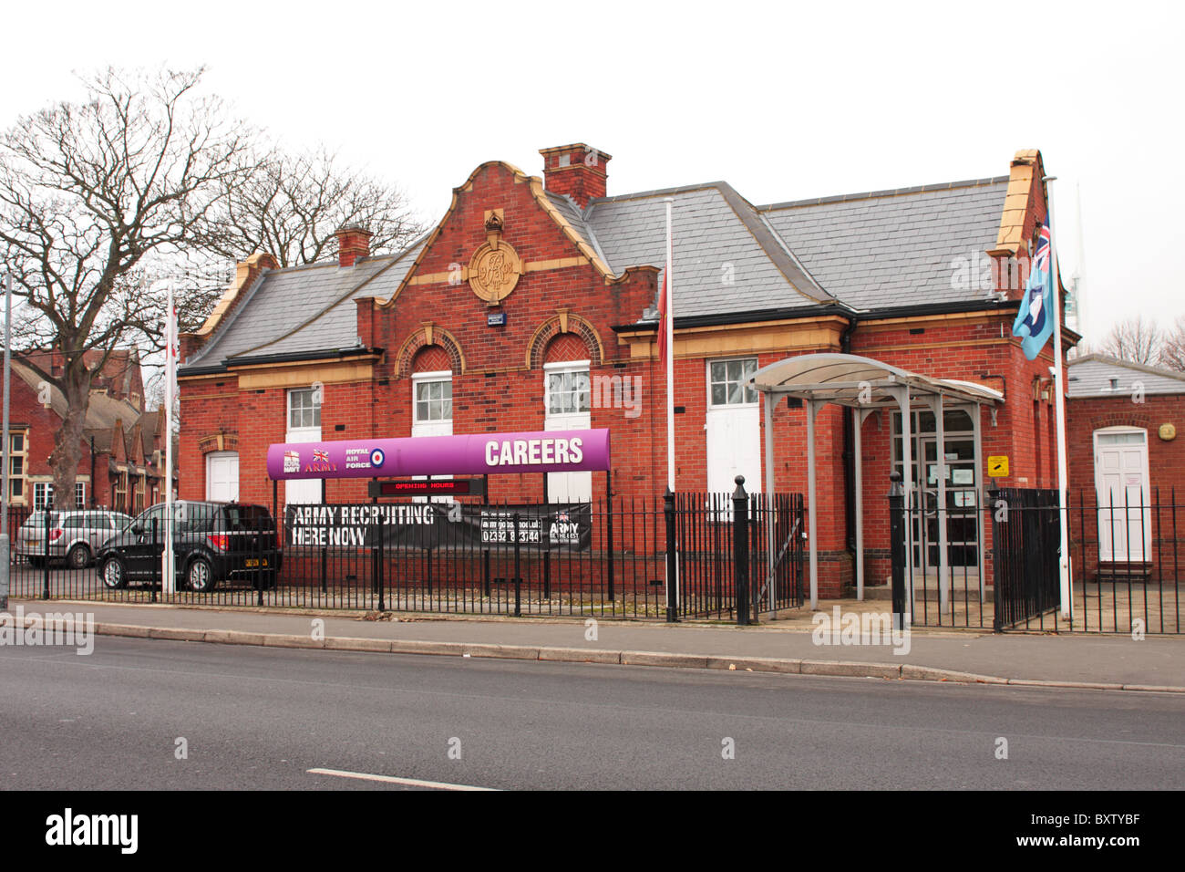 Army Royal Navy e la RAF Careers Office Portsmouth Regno Unito Foto Stock