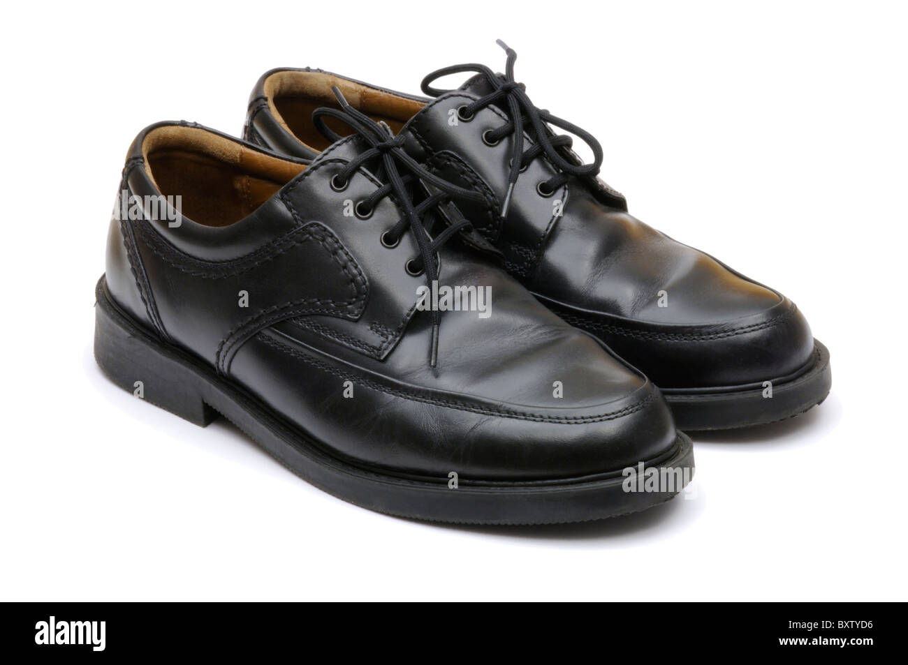 scarpe nere in pelle uomo