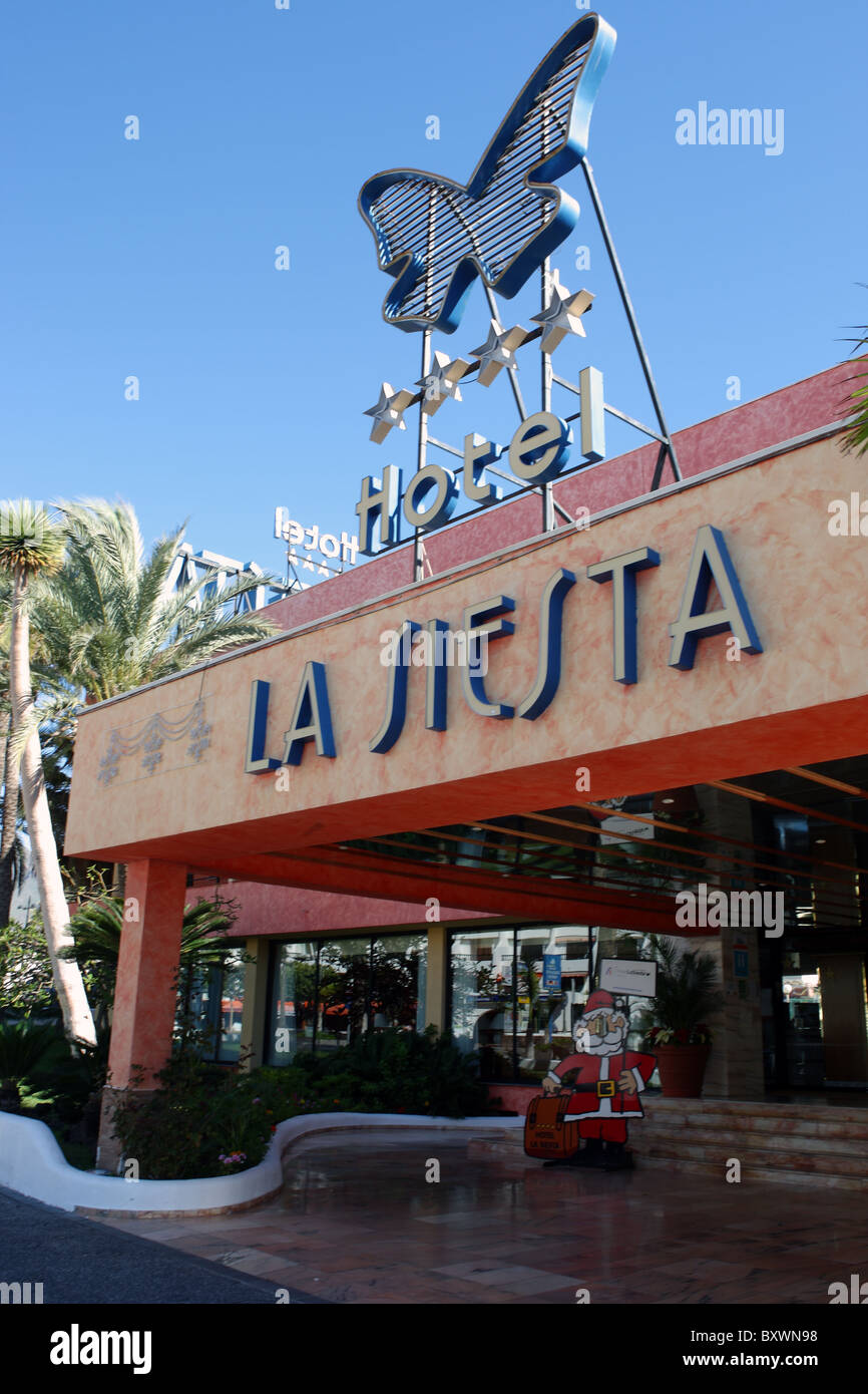 La Siesta Hotel Las Americas Tenerife Foto Stock