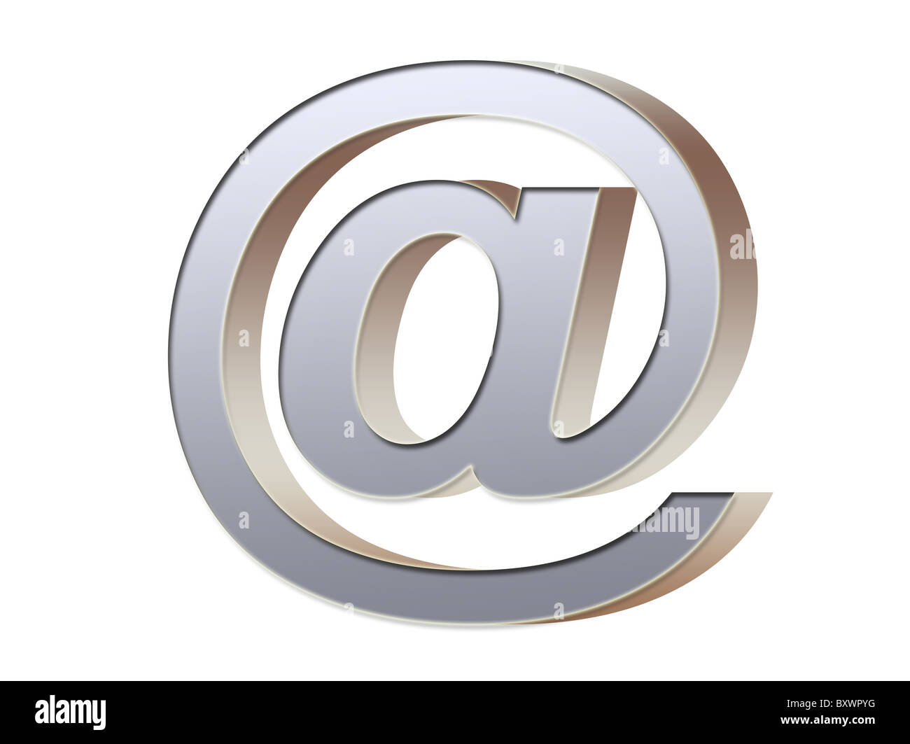 Tecnologia di posta elettronica simbolo internet mail comunicazione business computer tastiera icona concetto post-e-mail web sfondo premere Foto Stock