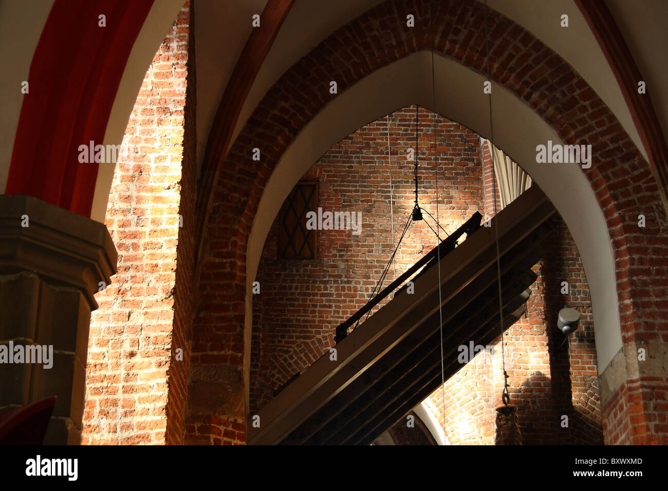 Interno del Museo di Architettura, Wroclaw, Bassa Slesia, Polonia. Foto Stock