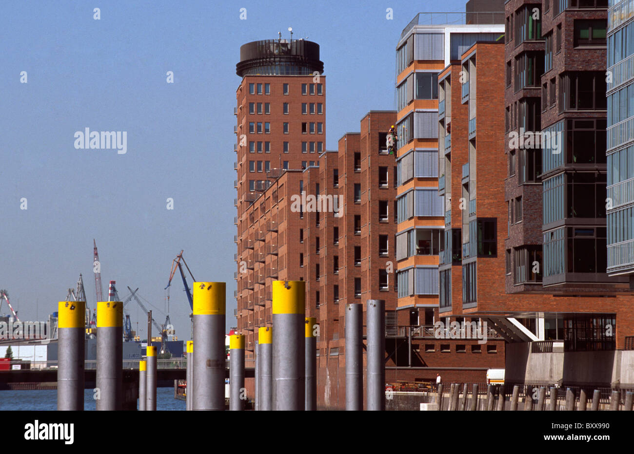 Hafencity , Amburgo, Germania Foto Stock