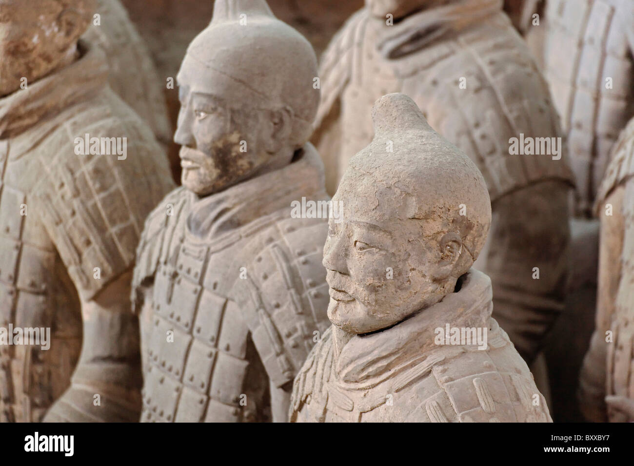 Museo di Qin Terra Cotta guerrieri e cavalli, Xian, Lintong County, Provincia di Shaanxi, Cina Foto Stock