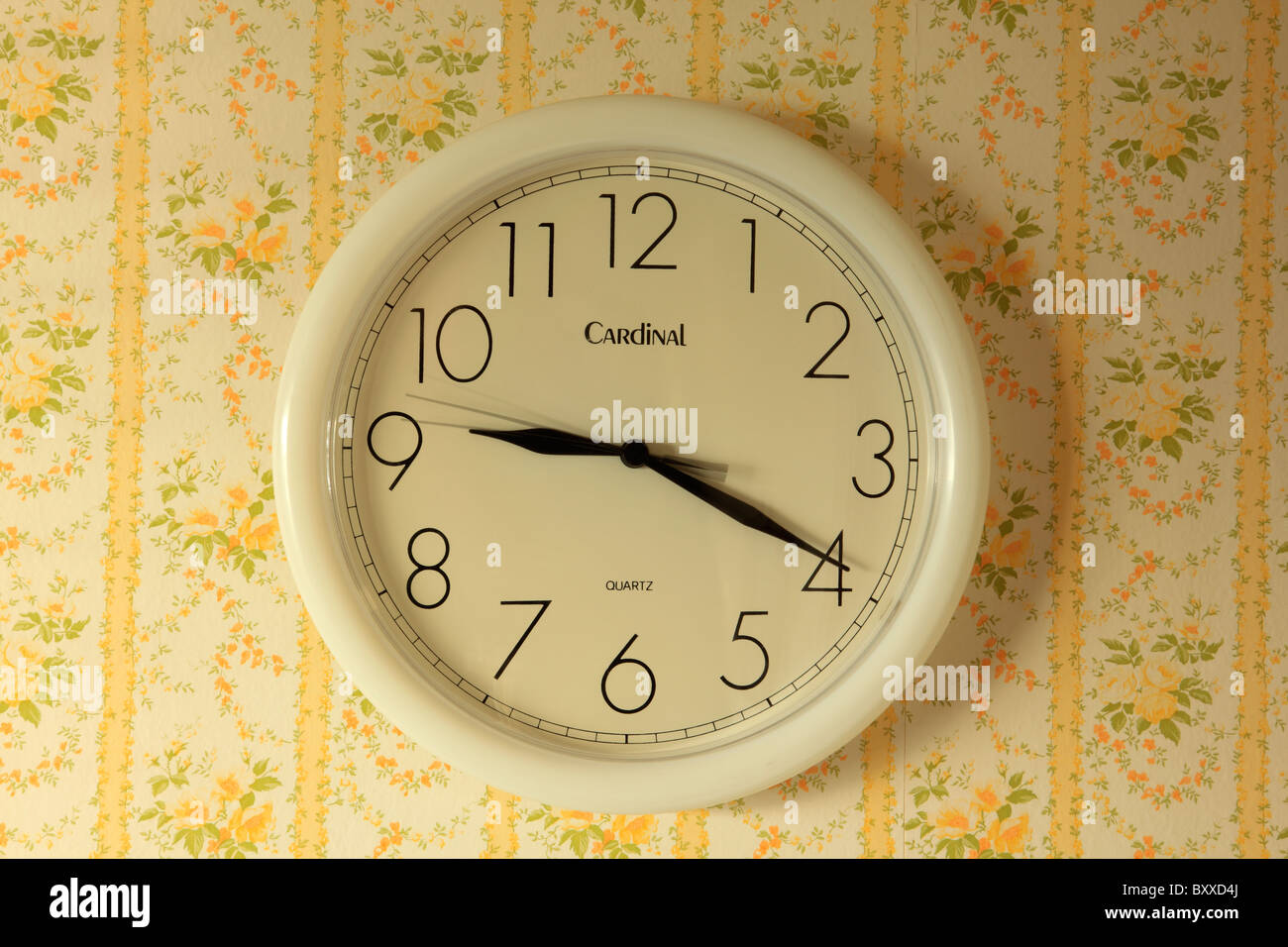 orologio da parete Foto Stock