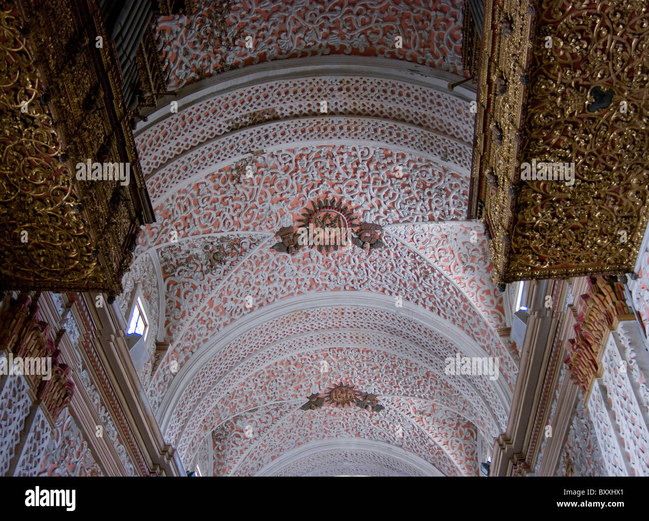 Ecuador. La città di Quito. La chiesa di La Merced. Foto Stock