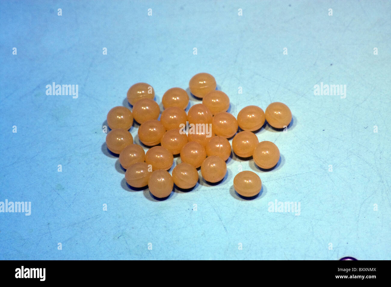 Salute integratore alimentare pillola aglio tablet Foto Stock