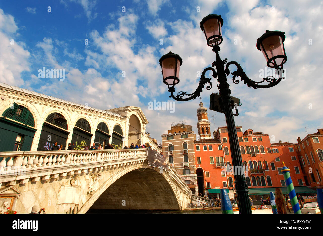 Ponte di Rialto - Venezia Italia Foto Stock