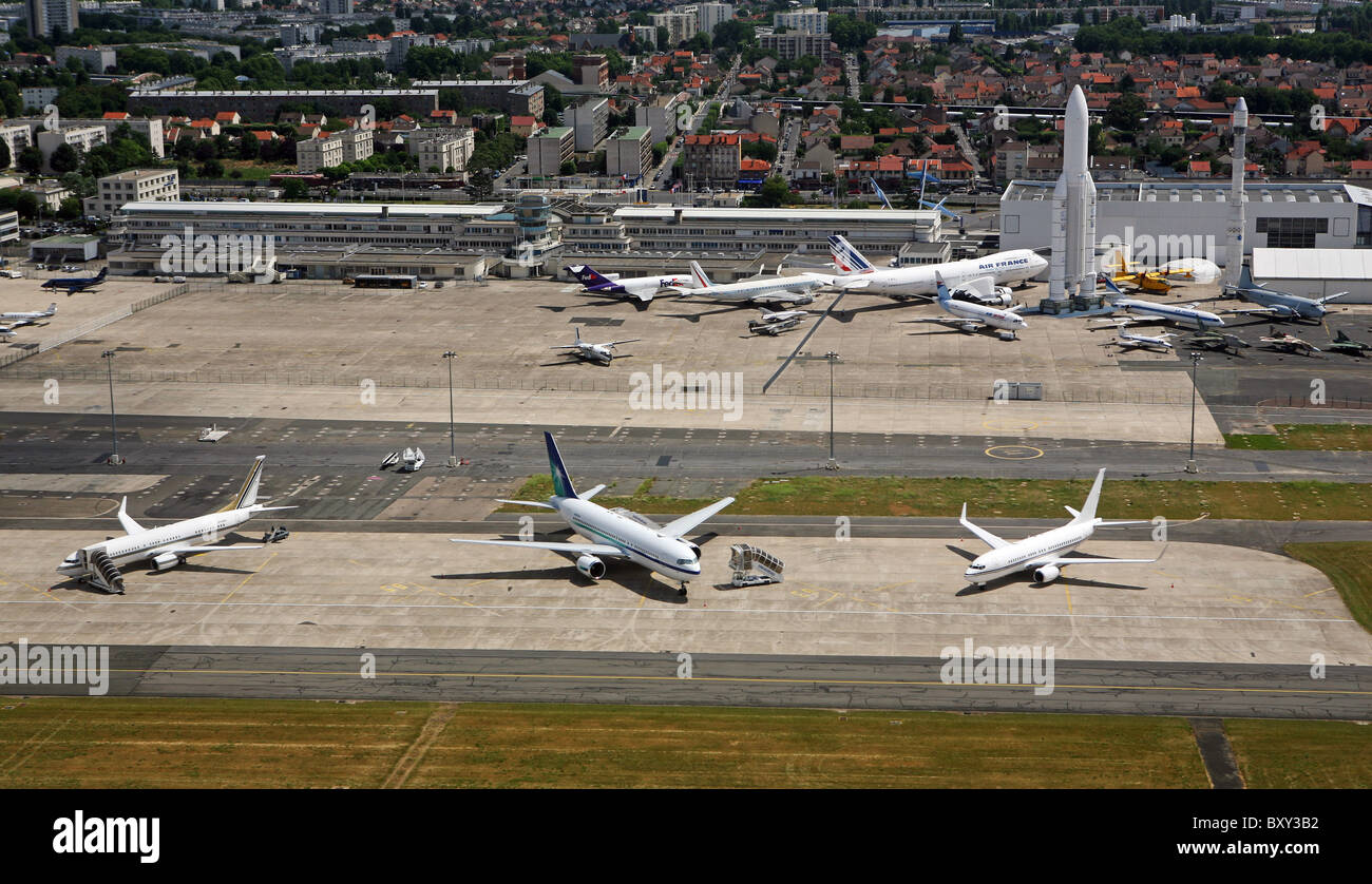 Parigi - Le Bourget Airport Foto Stock