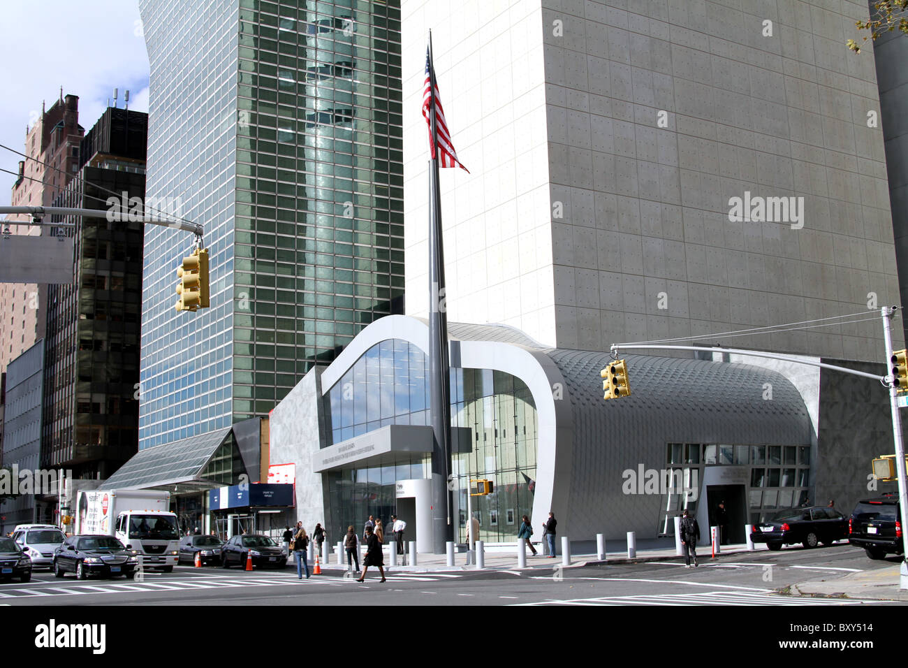 Il Ronald H. Brown Missione degli Stati Uniti presso il palazzo delle Nazioni Unite a New York, America Foto Stock