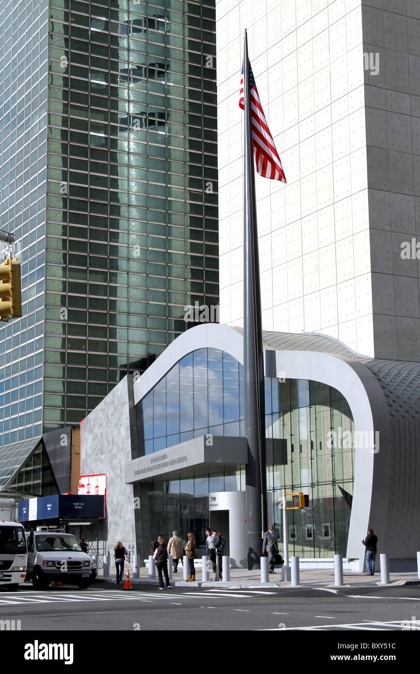 Il Ronald H. Brown Missione degli Stati Uniti presso il palazzo delle Nazioni Unite a New York, America Foto Stock