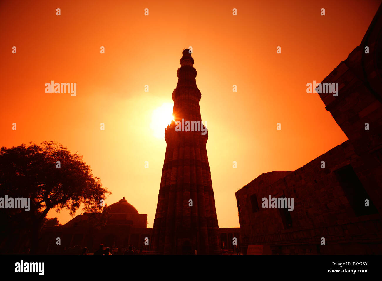 Qutub Minar, New Delhi, India Foto Stock