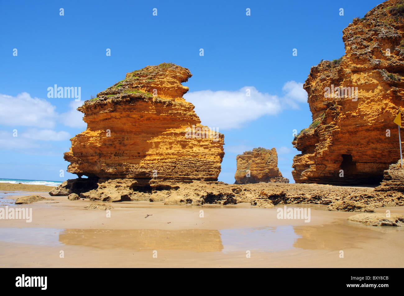 Su Gibson's beach tra i dodici Apostoli, Great Ocean Road, Australia Foto Stock