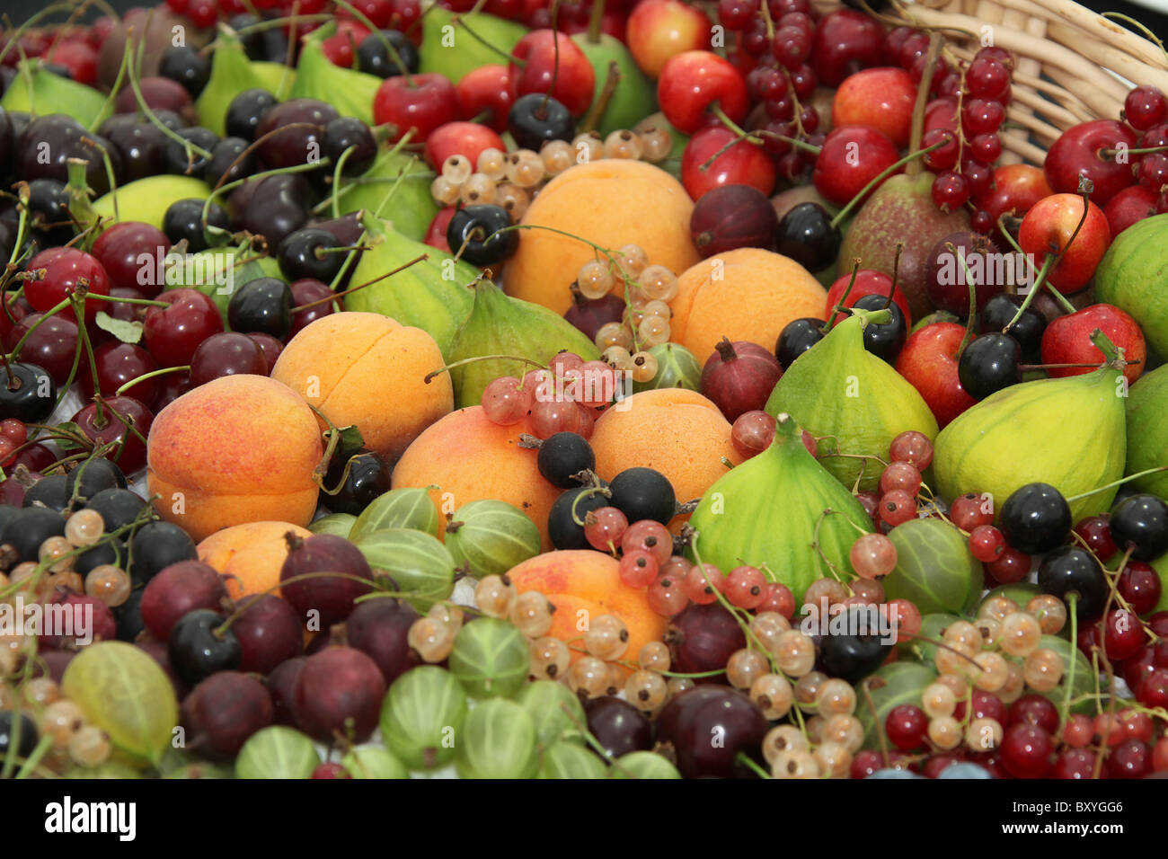 RHS Tatton, Cheshire. Frutta estiva concorso ad RHS Tatton. Foto Stock