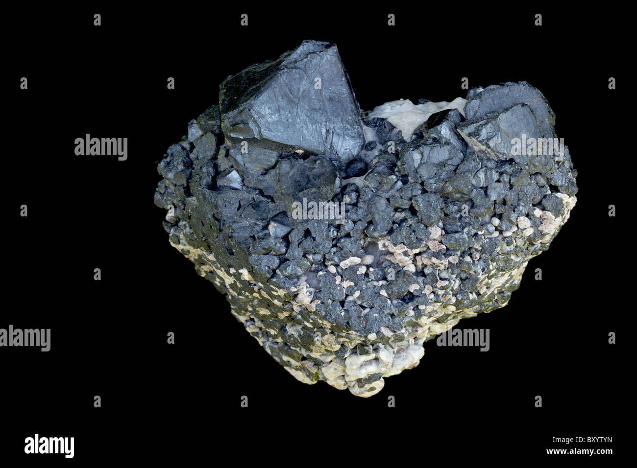 Franklinite Franklin New Jersey minerale di zinco Foto Stock
