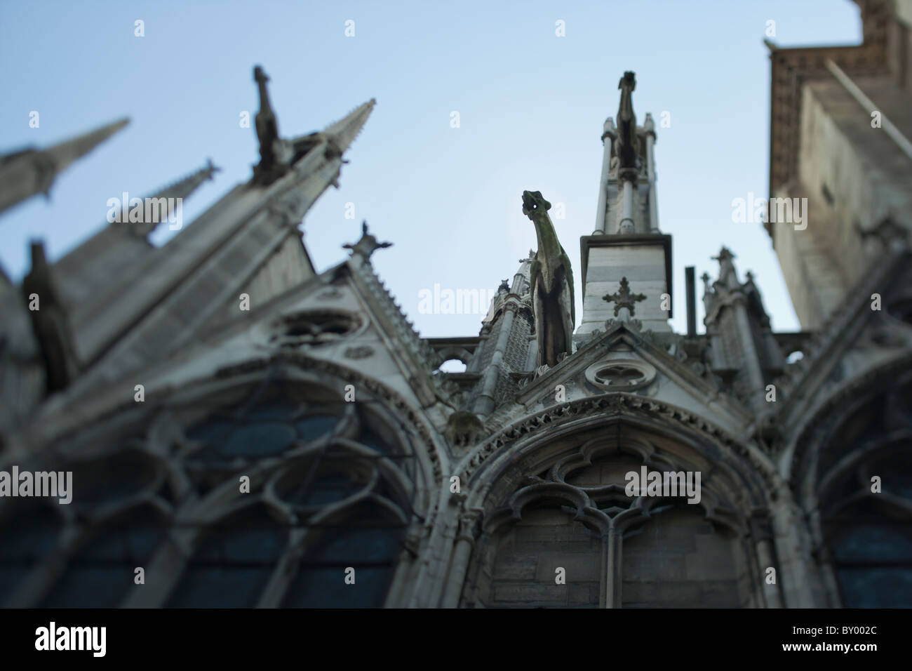 Notre Dame esterno Foto Stock