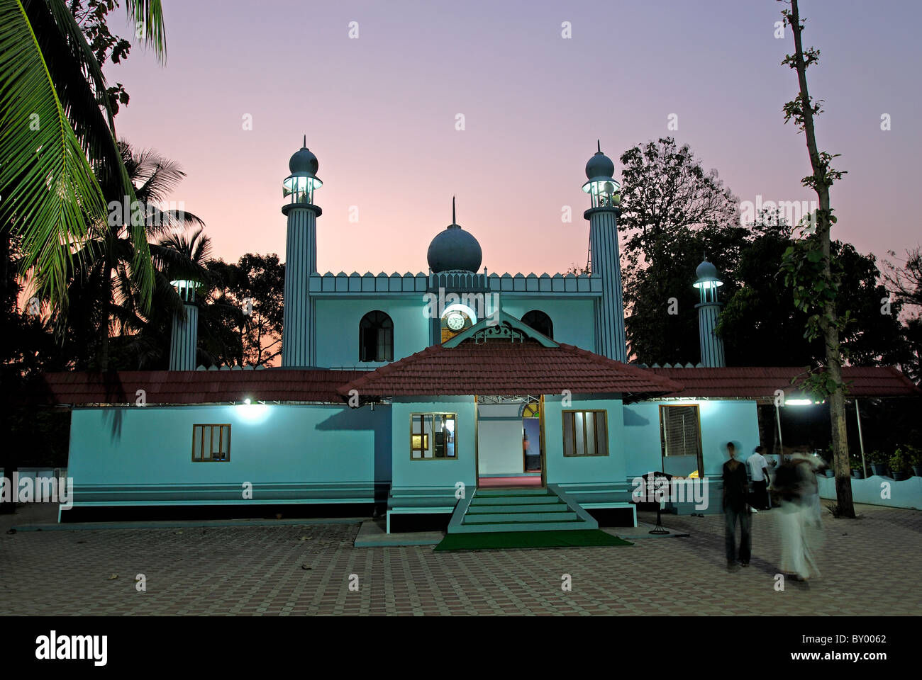 La moschea CHERAMAN KODUNGALLUR IN KERALA Foto Stock