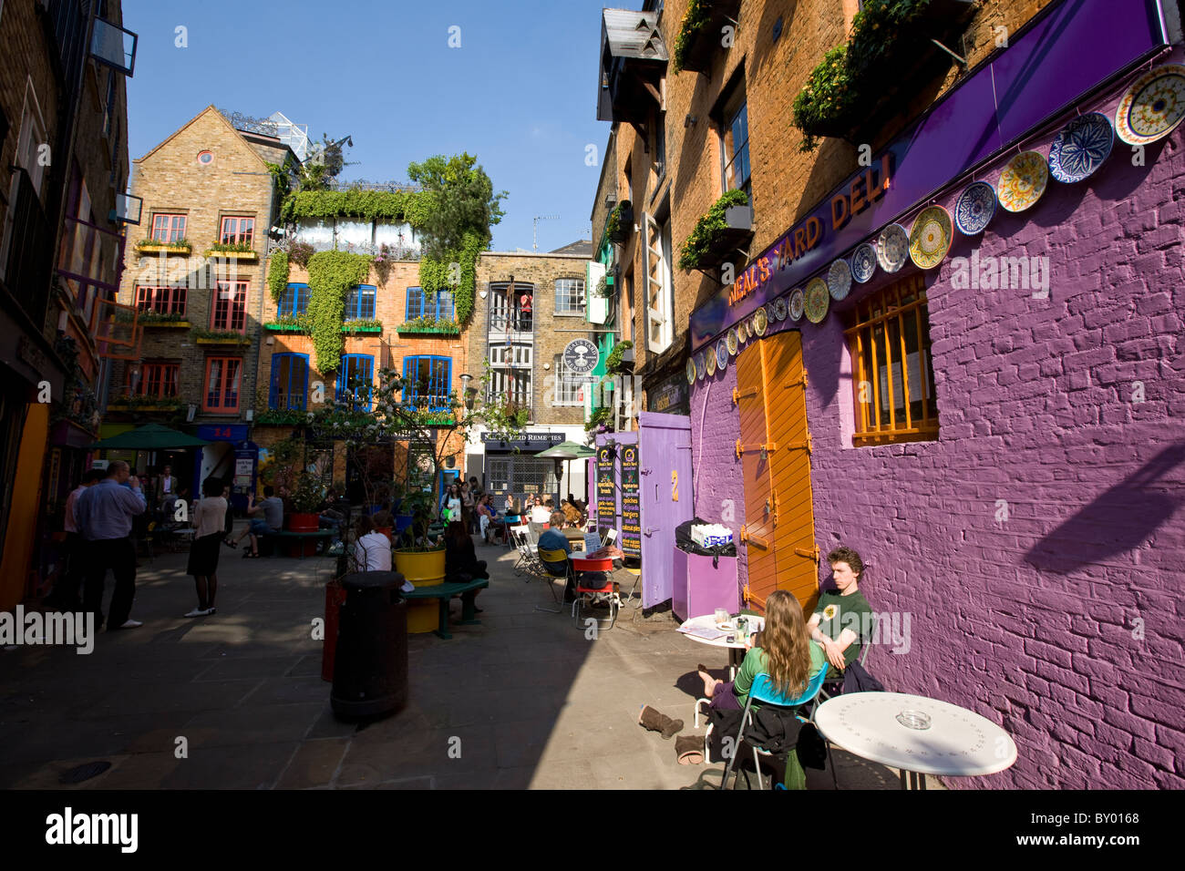Neal's Yard in Covent Garden Foto Stock