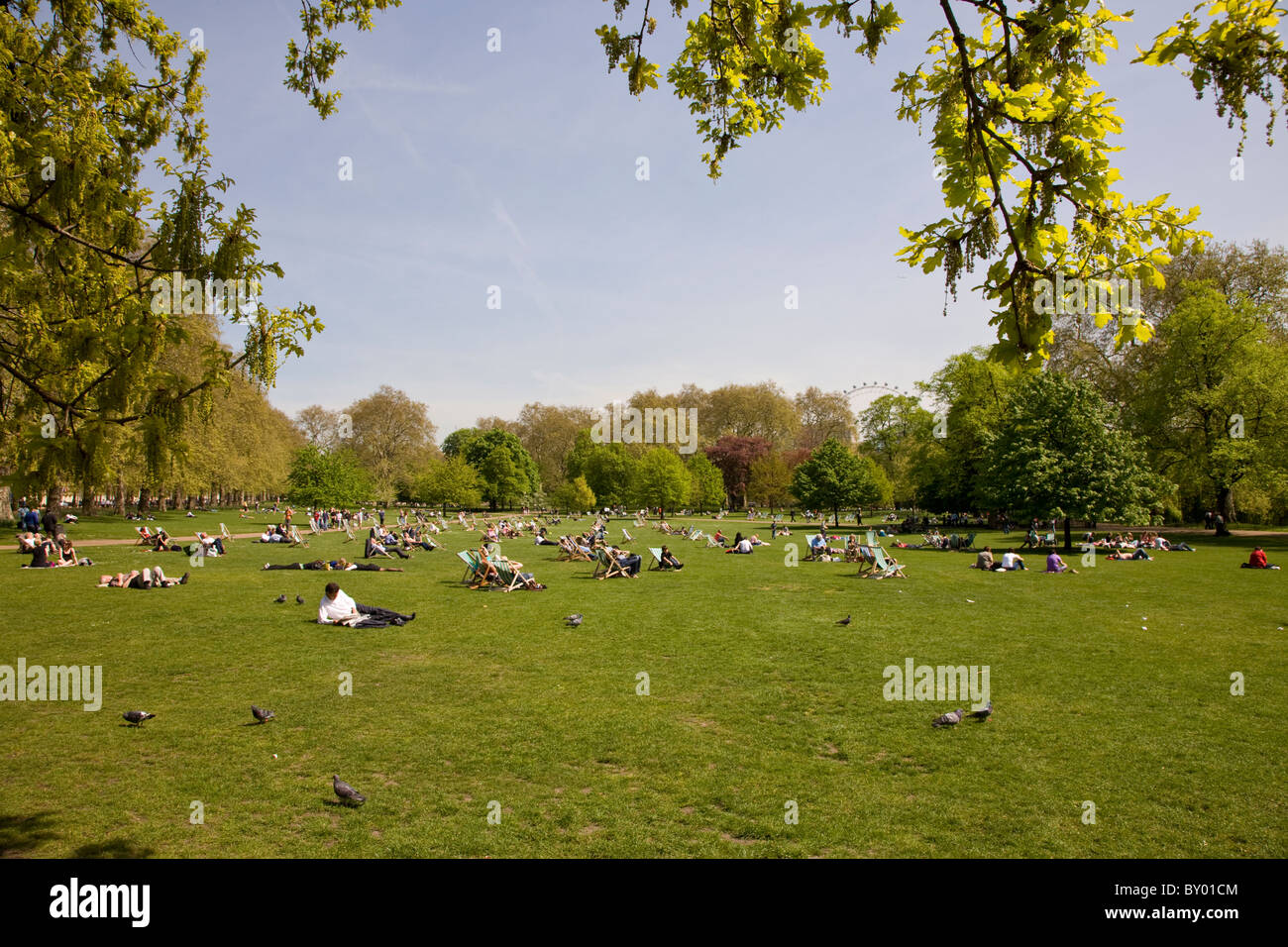 St James Park Foto Stock