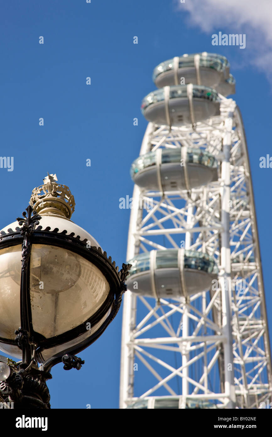 London Eye Foto Stock