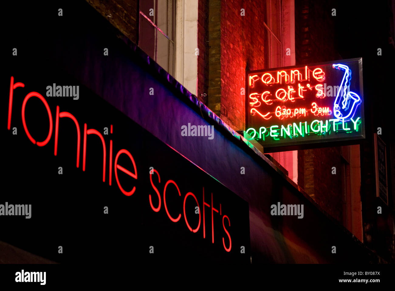 Ronnie Scotts Foto Stock