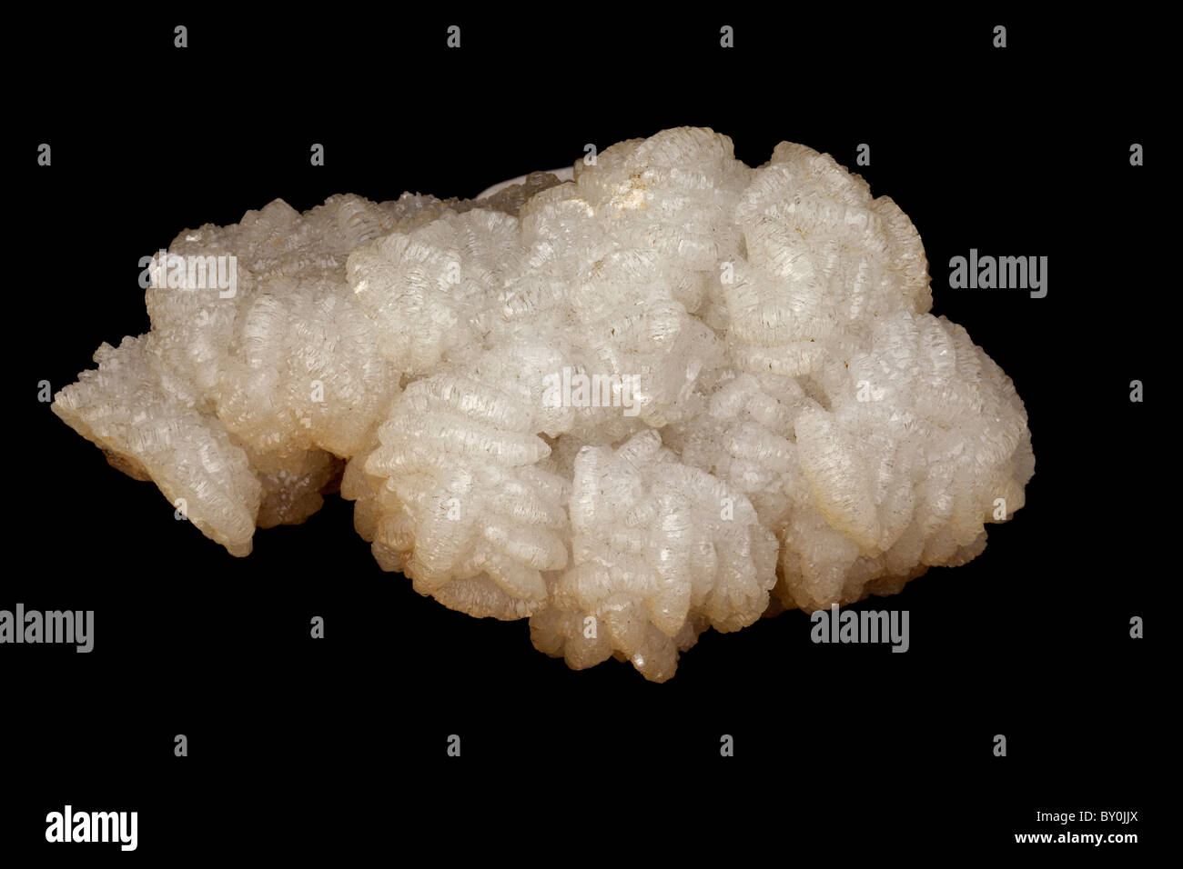 Hemimorphite - Sterling Hill miniera - Ogdensburg - New Jersey - USA - idrato silicato di zinco - un minerale di zinco Foto Stock